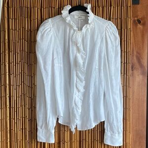 Isabel Marant Etoile linen blouse